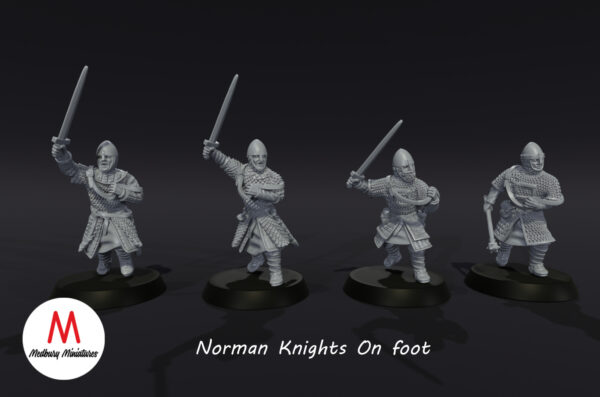 9e5324d48e3553c0dcf4f927b146abb6.jpg Norman Knights on Foot 1 - Normańscy Rycerze Pieszo 1