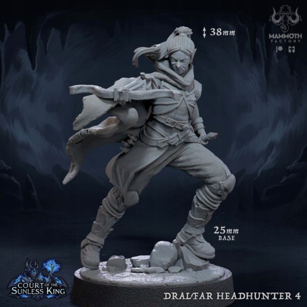 Dralfar Headhunter #4 - Mammoth Factory - Druk