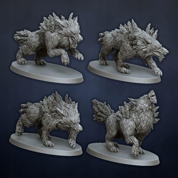 Ice Wolf Pack Icekander  - Druk 3D