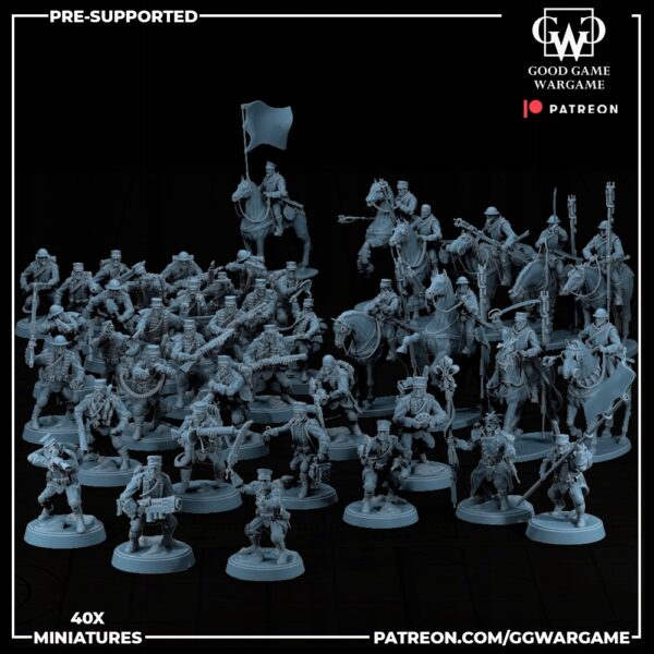 Foreign Legion Team #3 10szt - Minifaktura