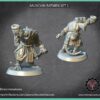 Musician Ratmen Set 1- Vinciminiatures - Druk 3D