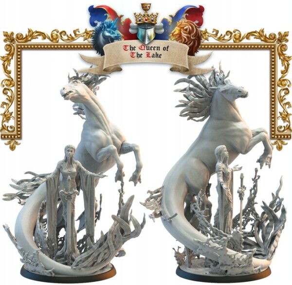 The Queen of The Lake - Lost Kingdom - wydruk 3D