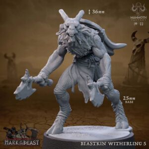 Beastkin Witherling #5 - Mammoth Factory - Druk 3D