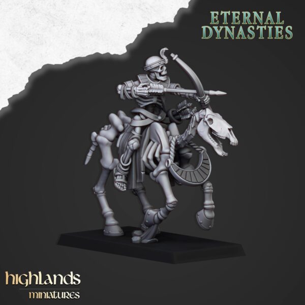 Ancient Skeletal Cavalry with Bows - x1