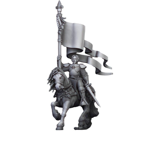 Baroness of Gallia on Horse