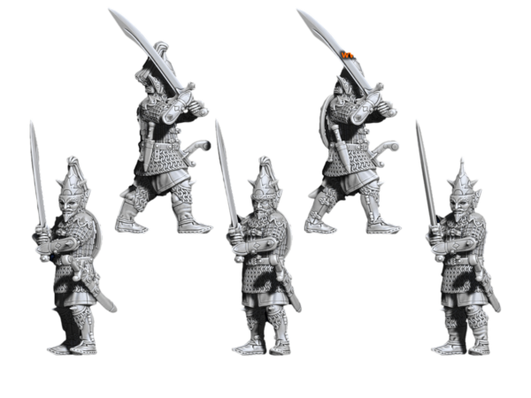 Turko-Mongol Dark Elfs Heavy Infantry - x10