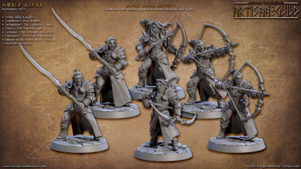 Noble Alfar Knights - x1