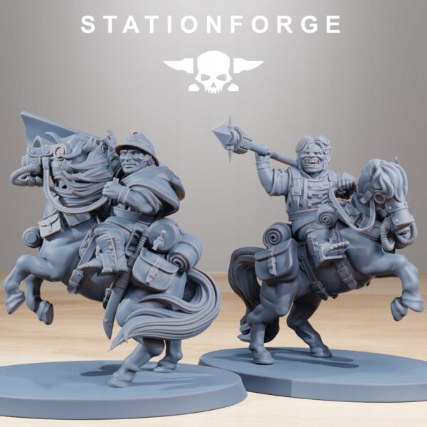 GrimGuard Pony Cavalry - Station Forge - Minifaktura