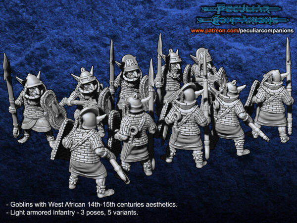 Goblin Light Infantry (Spearmen) - x1