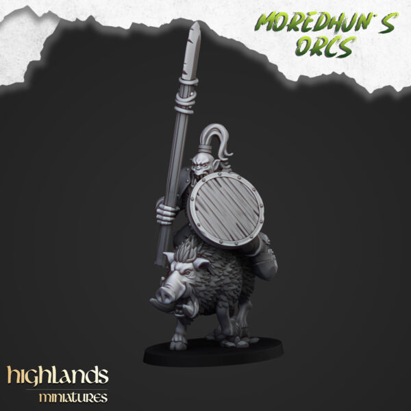 Mounted Orcs with Spears - x5