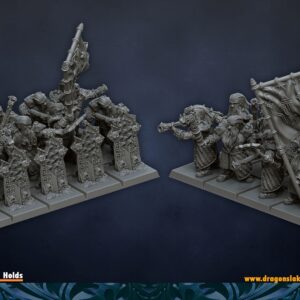 Dwarf Clan Marksmen with Handgun x10 / Thunderers