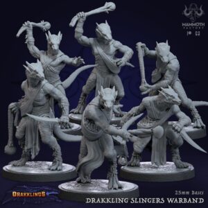 Drakkling Slinger Warband - x6