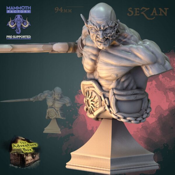 a2e81a544c00568ea11c4026ec7264a5.jpg Sezan Bust - Mammoth Factory - Druk 3D