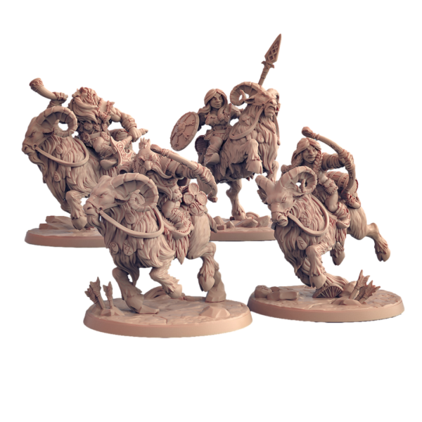 Dwarven Ram Riders - x1