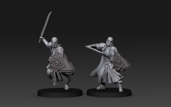 Armored Forest Elves - Leśne Elfy 6 póz - Davale Games