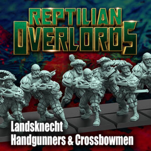 Landsknecht Crossbowmen - x10