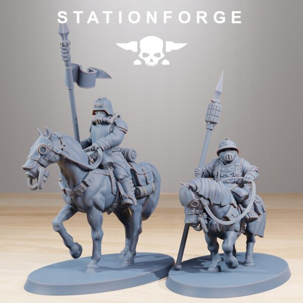 GrimGuard Pony Cavalry - Station Forge - Minifaktura
