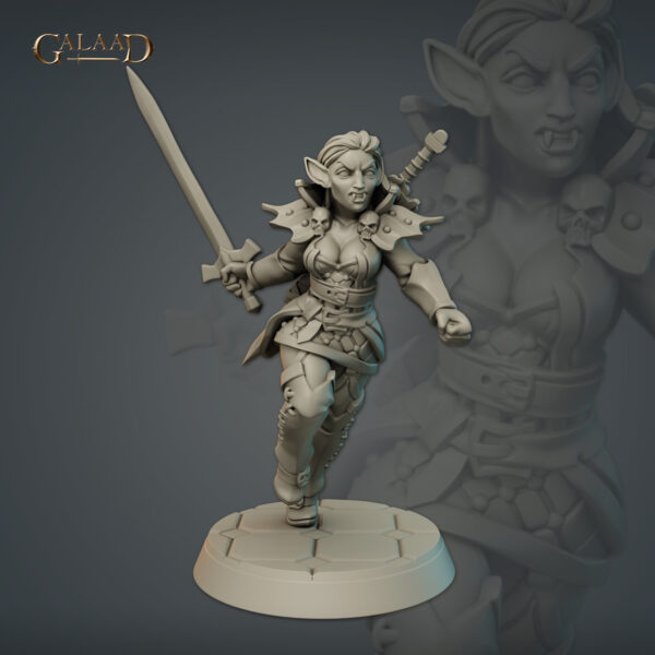 Female Vampire Duelist 1