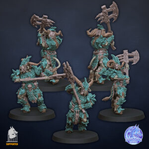 Longhorns Herd Beastmen - x10