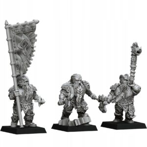 Dwarven Warriors CMD - DL Miniatures - Druk 3D