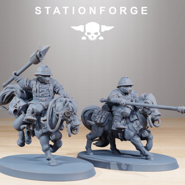 GrimGuard Pony Cavalry - Station Forge - Minifaktura