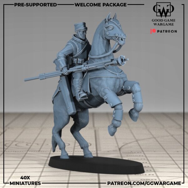 Foreign Legion Cavalry 5 szt - Minifaktura