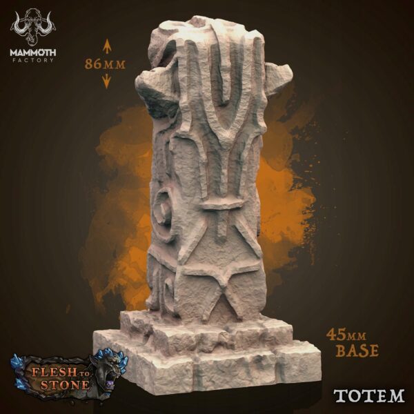Totem - Mammoth Factory - Druk 3D
