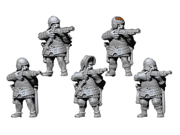 Medium Armored Arquebusiers - 1x