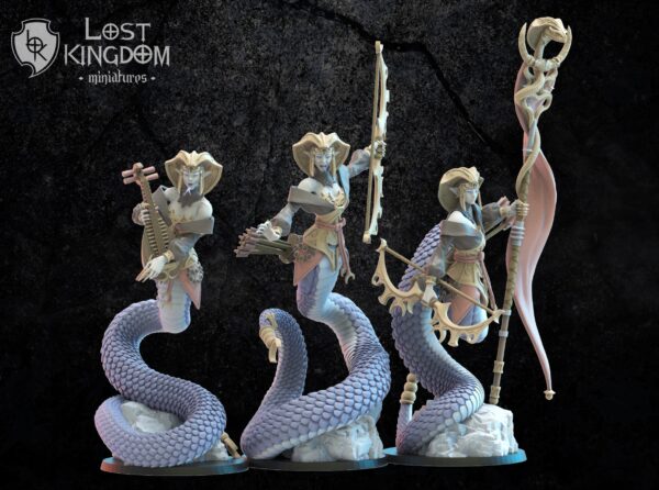 a6d4bc995b99fbe2f4db62492c12c3c9.jpg Dark Elves - Yumi Naga CG - Druk 3D - Minifaktura