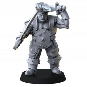 Ogre mercenaries #3- Magori Miniatures - Druk 3D