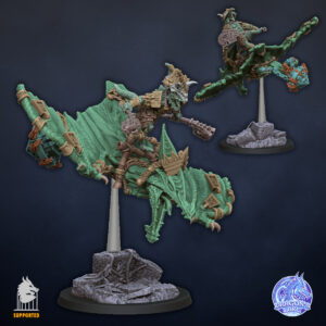 Skink Veteran on Pteradon - x1