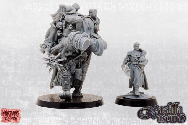 Aldabón- Ogre - 60mm - Minifaktura - Druk 3D