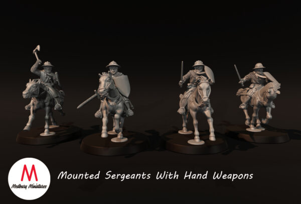a741e56fe36322b8aa146b67eb2a2d7b.jpg Mounted Sergeants With Hand Weapons - x1