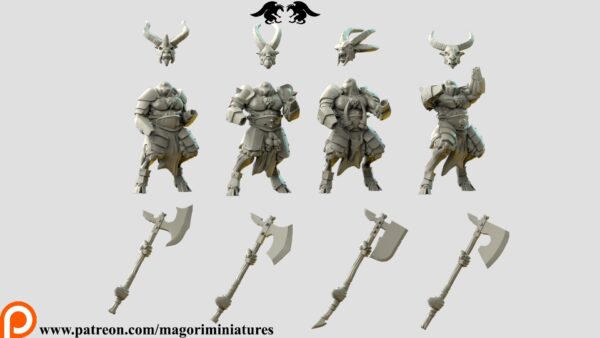 a7bd9bd196ec22cd147f7d515adb82c2.jpg Beast Marauders - Magori Miniatures - Druk 3D