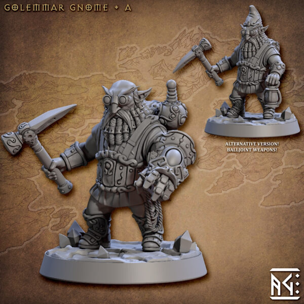 Golemmar Gnomes - x1