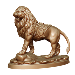 a89da36a99d933bd52f1297b3ca130f5.png Sekhmet Lion - Lew Sekhmetu - (3 wersje) - Labyrinth Models