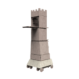 Medieval Siege Tower (Without Archers)