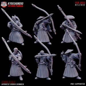 Japanese Ronin Bowmen 6 szt.- Minifaktura