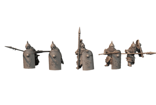 Dwarf Warriors with Spears - x1