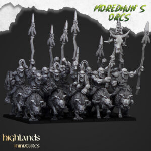 Mounted Cave Orcs - x5