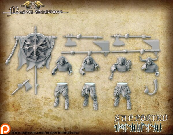 aaeb5f2066a074b0ab0d9af588d7e366.jpg Blood Goat Regiment x10 - Magori Miniatures