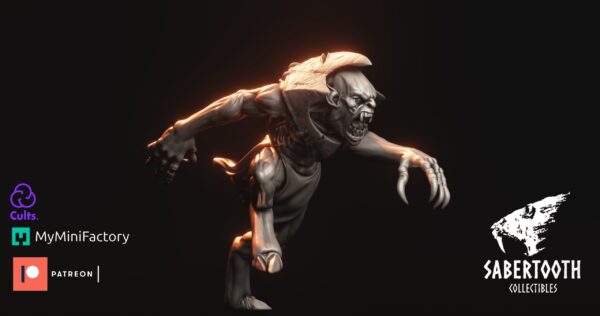 Ghoul King - Minifaktura - Druk 3D