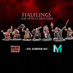 Little Witch Hunters - STARTER SET - Minifaktura - Druk 3D
