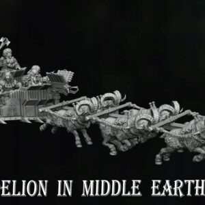 Dwarfs Ram Epic Chariot - DIME - Minifaktura