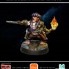 Niziołek Witch Hunter Captain with pistol & torch - Minifaktura - Druk 3D