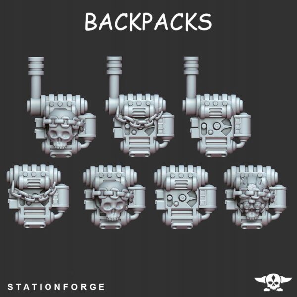 Scavenger Bikers x3 - Station Forge - Druk 3D