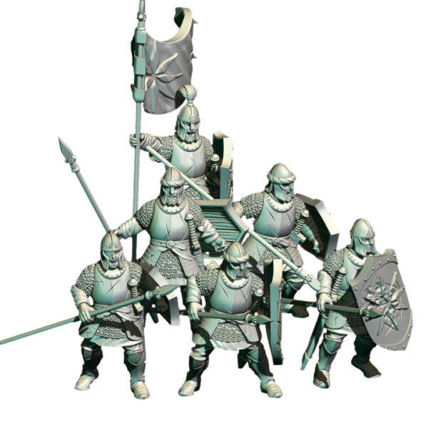 Soldiers with Spears - x1