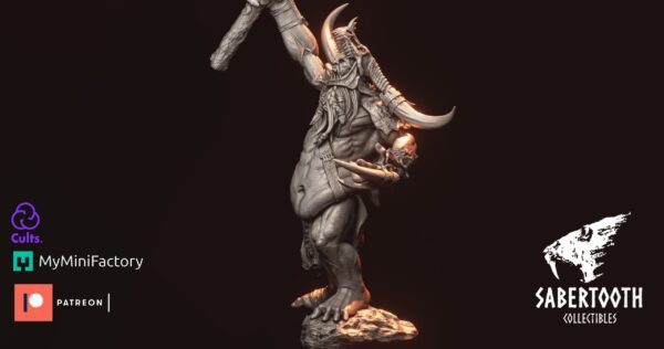 King Glagar - SC - Minifaktura - Druk 3D