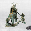 Deer Knight on horse - Minifaktura - Druk 3D