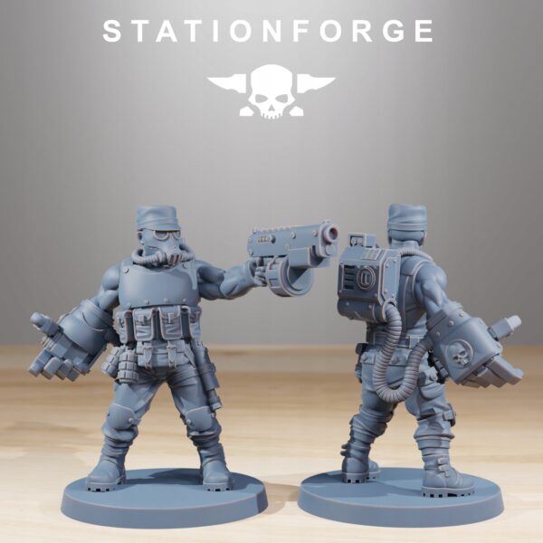 GrimGuard Hunters - Station Forge - Druk 3D